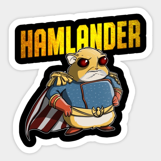 HamLander Sticker by TreemanMorse
